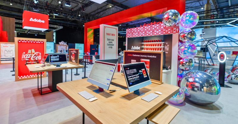 Adobe MWC stand 2