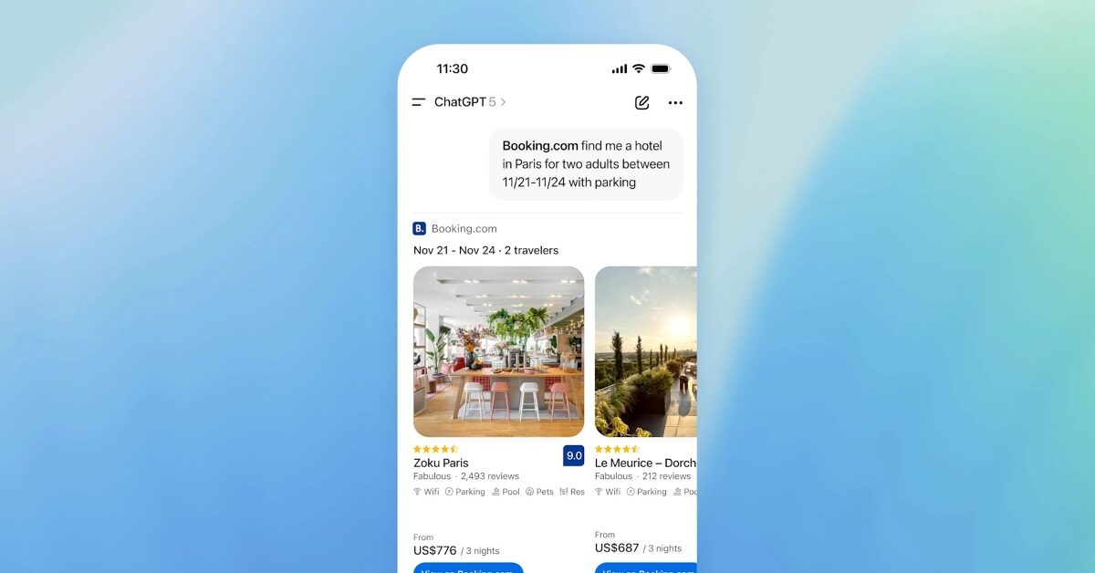 ChatGPT intègre des applications dans les discussions