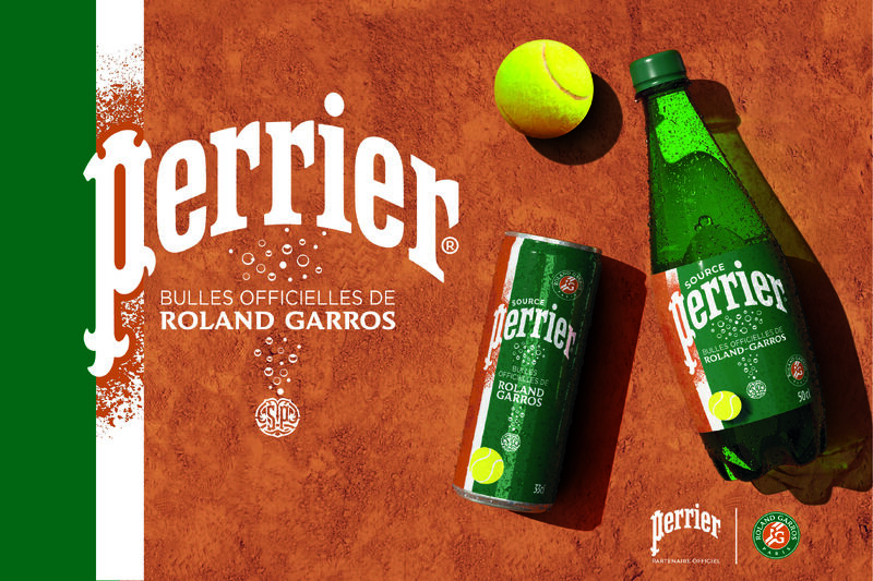 Perrier × Roland-Garros — Beyond partnership, cultural impri