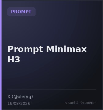 Prompt Minimax H3