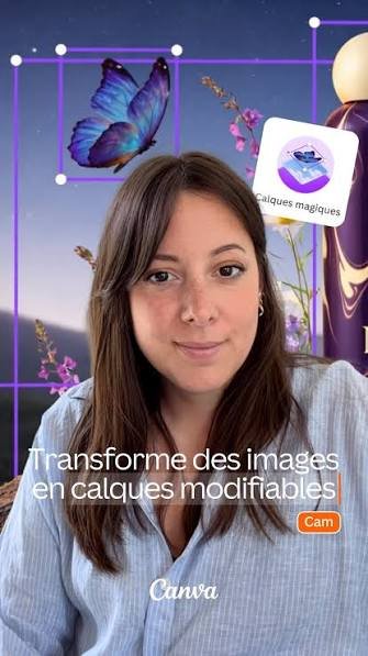 Séparer les calques d'une affiche GPT Image 2 dans Canva