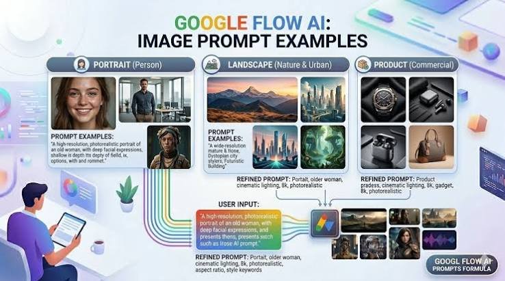 Landing page — technique Google Flow + Claude Code + Skill