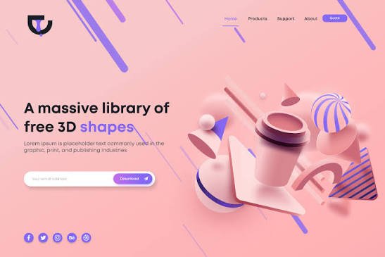 Landing page — astuce sites 3D via Figma