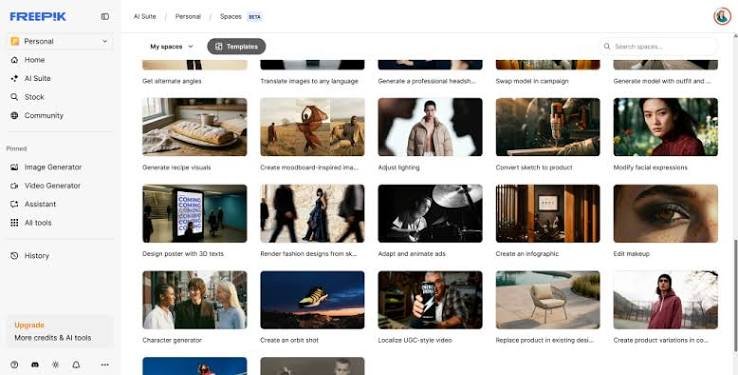 Freepik Spaces Lists — organiser les gros projets créatifs (