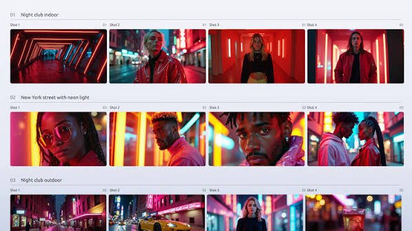 Reel LTX Studio — workflow storyboard IA (contenu indisponib