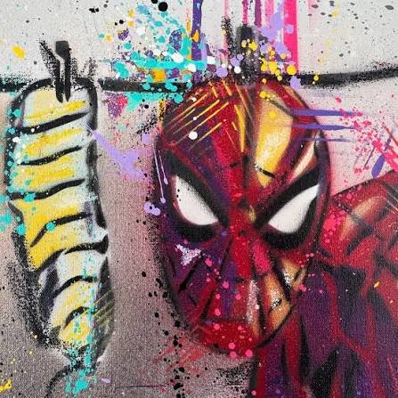 Street Art Superhero Stencil — prompt de base (LudovicCreato