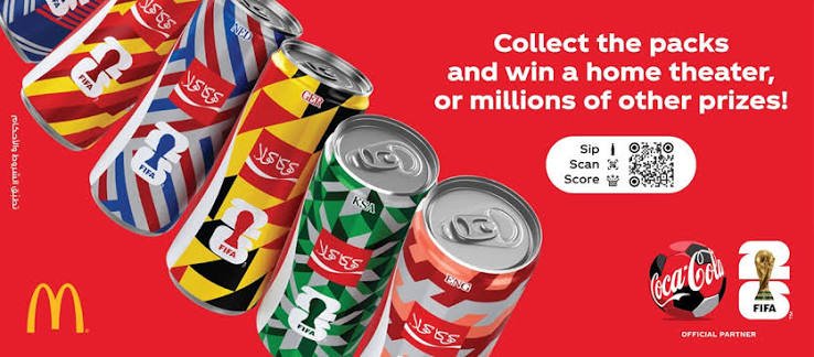 Coca-Cola — « Your ticket to FIFA World Cup 26 »