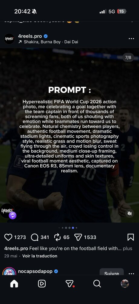Prompt 3 — célébration de but