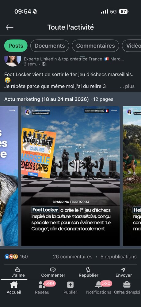 Foot Locker — jeu d'échecs culture marseillaise
