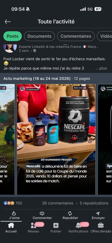 Nescafé — fût de café façon fût de bière