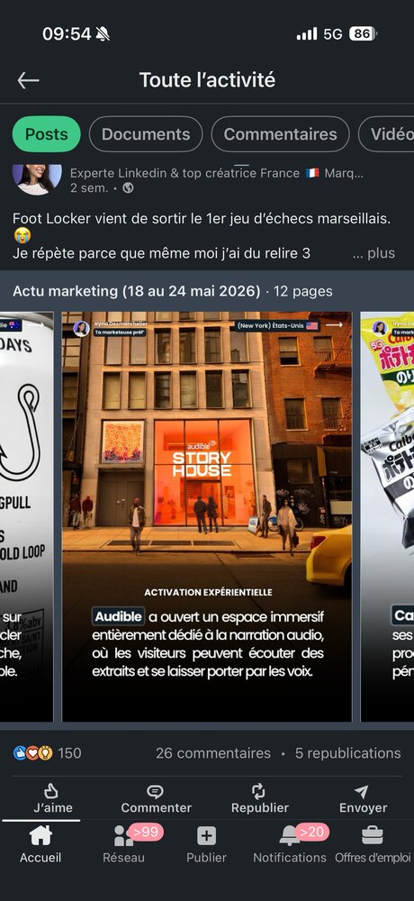 Audible — espace immersif Story House