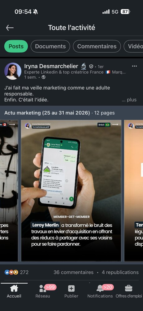 Leroy Merlin — réduction voisins contre bruit de travaux