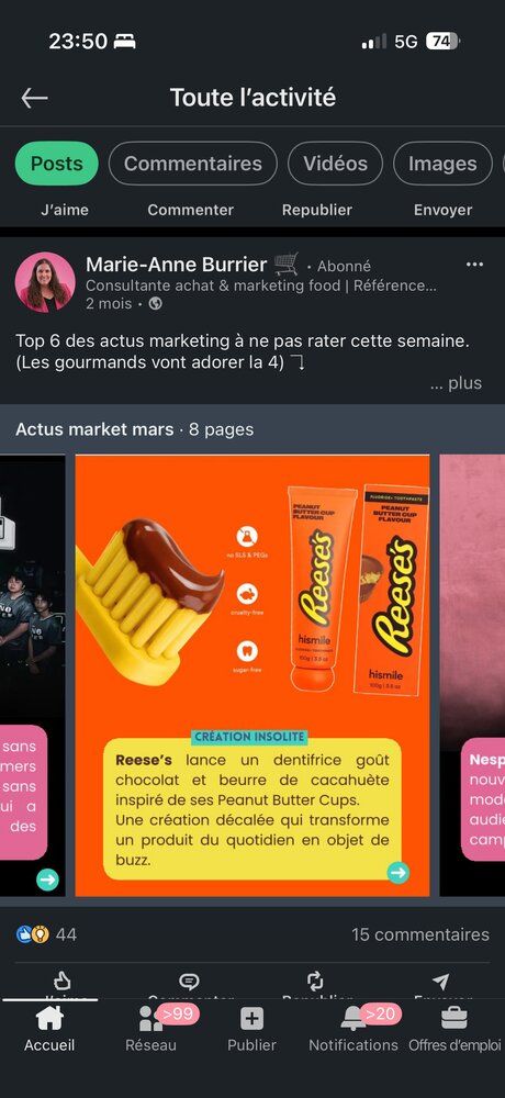 Reese's — dentifrice chocolat-beurre de cacahuète