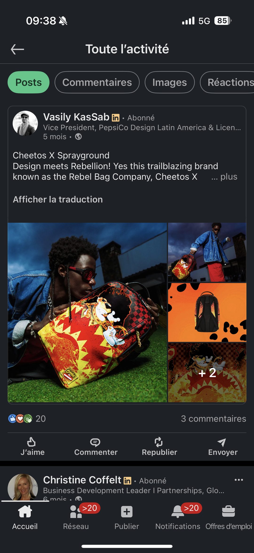 Cheetos x Sprayground – sac "Rebel Bag"
