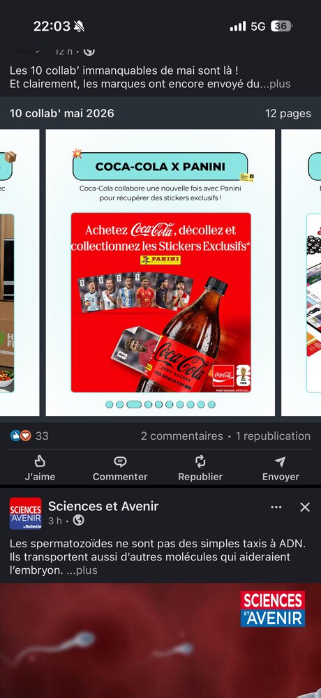 Coca-Cola x Panini — stickers exclusifs à collectionner