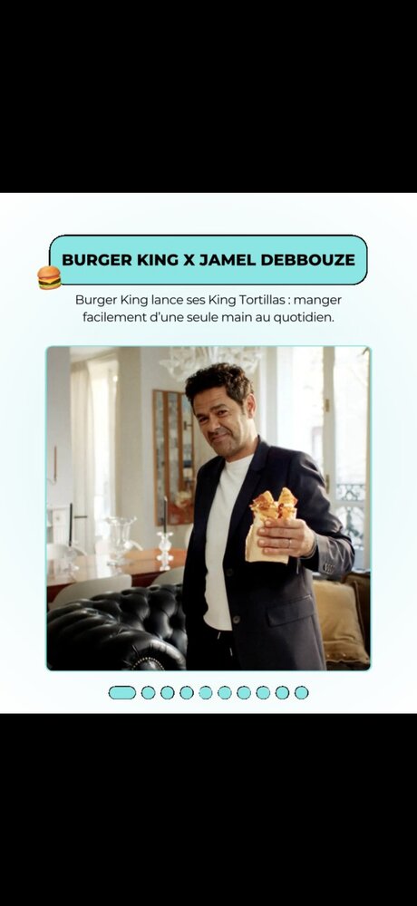 Burger King x Jamel Debbouze — King Tortillas à une main