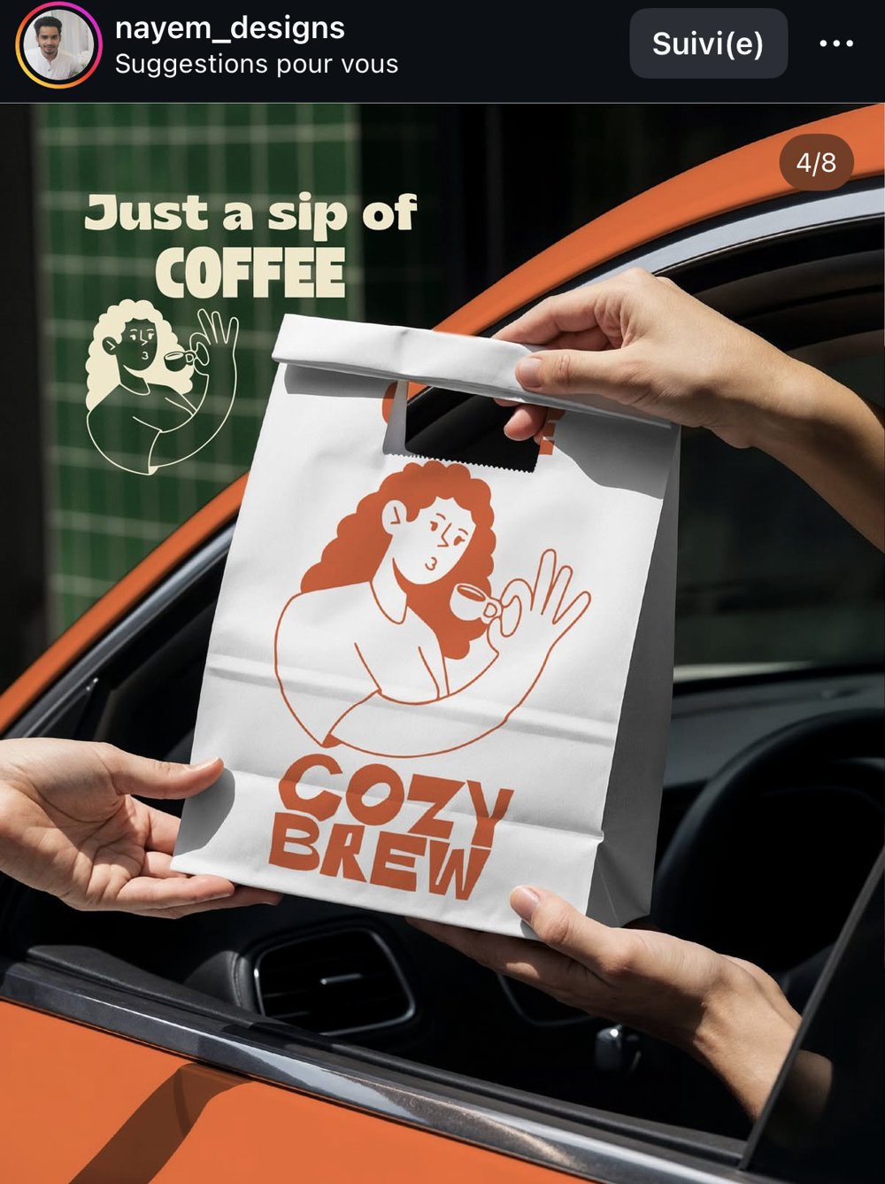 Gobelets Cozy Brew empilés en packshot serré, couvercles détachés