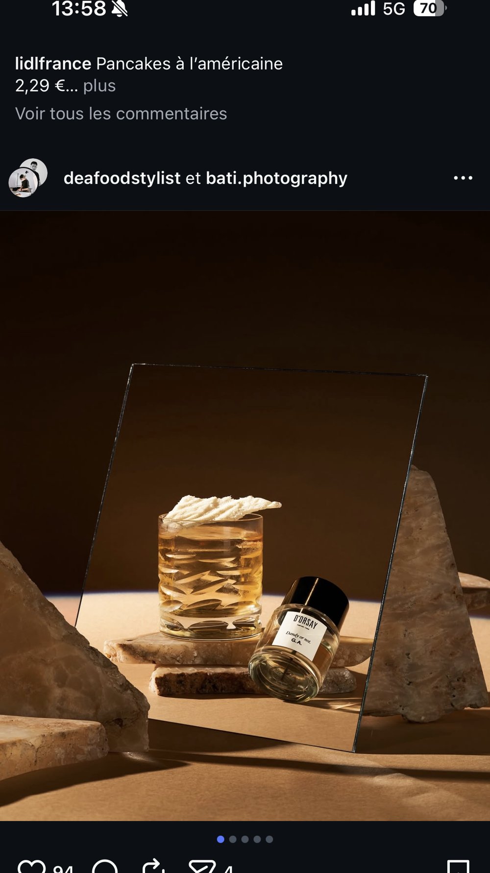 Food styling boissons pyramide glace deafoodstylist