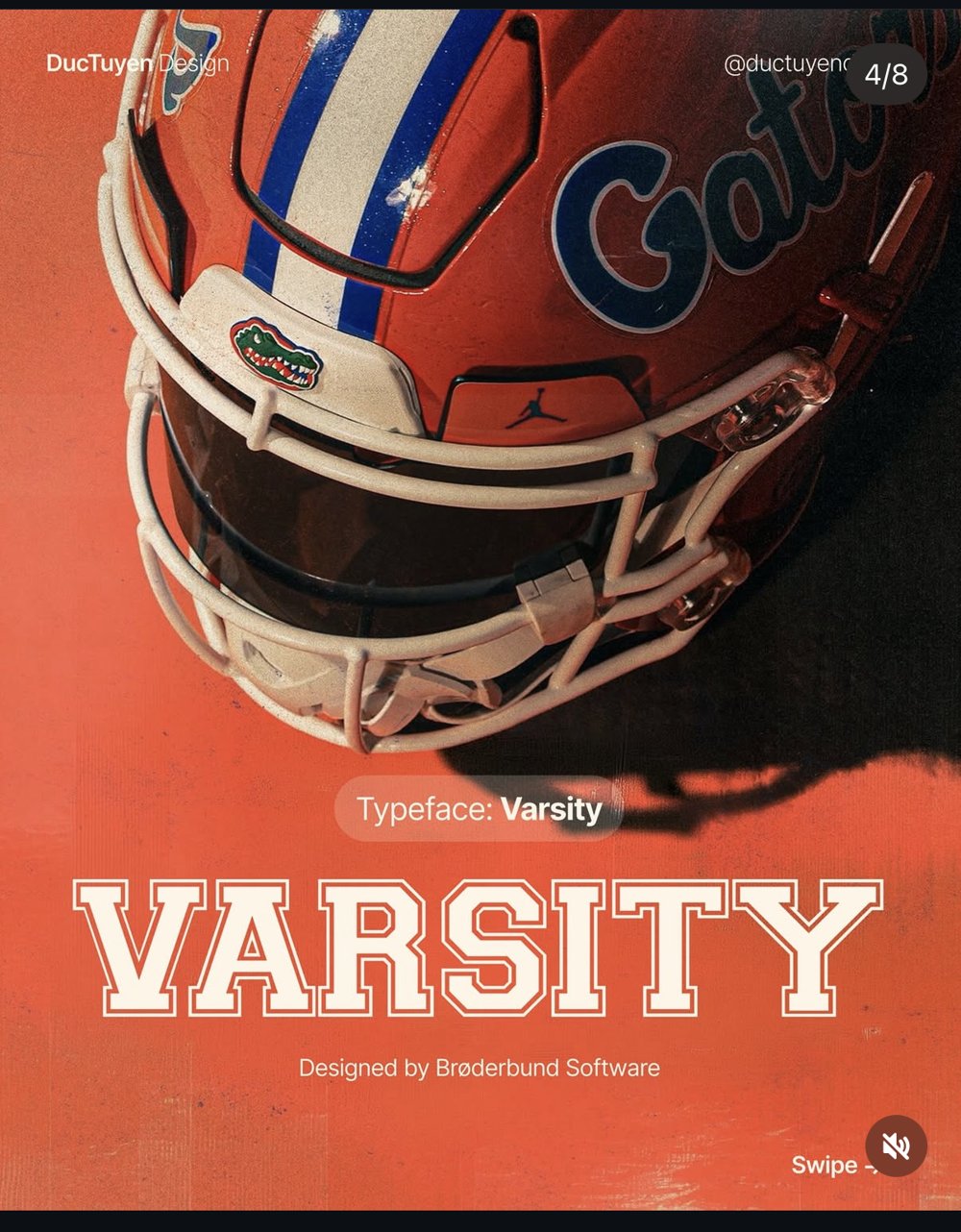 Varsity — casque Florida Gators