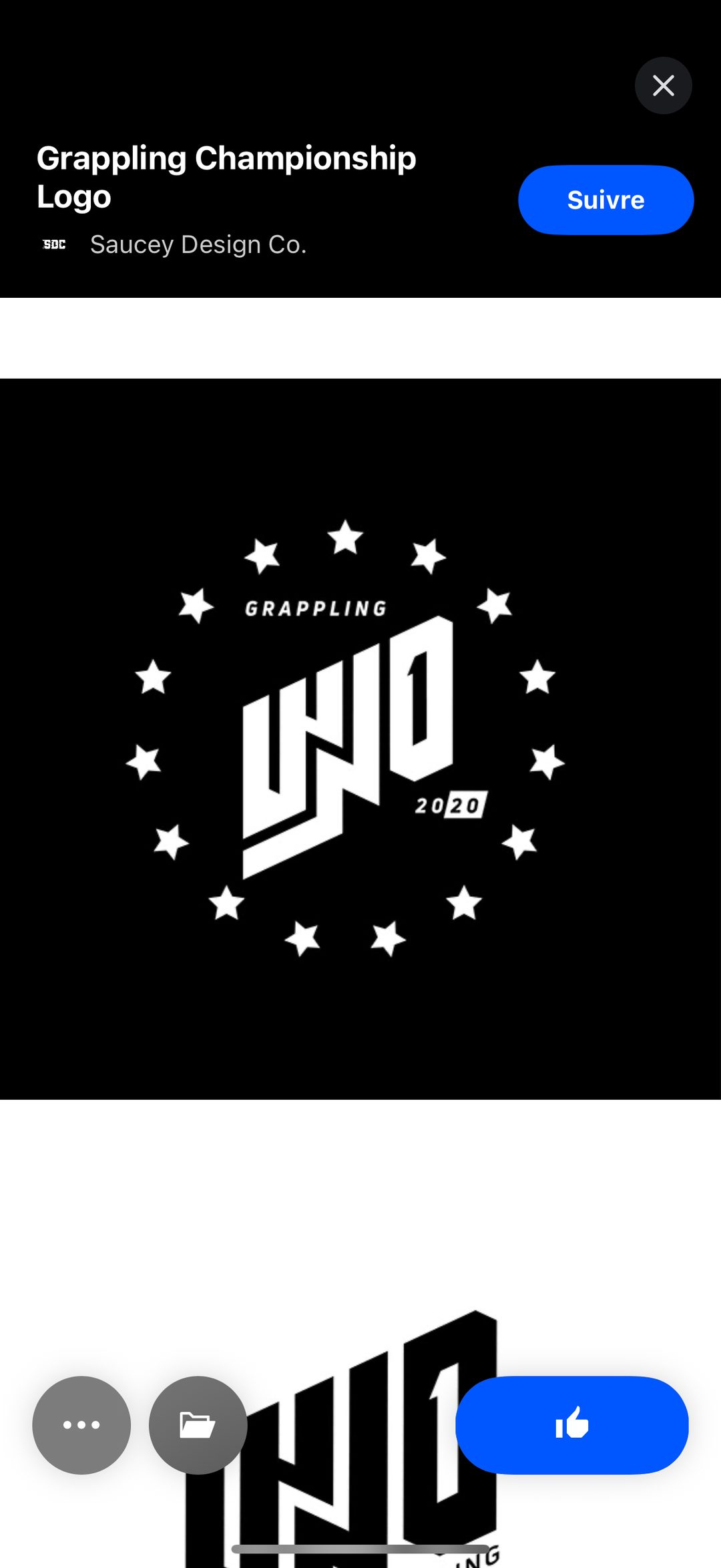Grappling Championship — logo "UNO 2020"