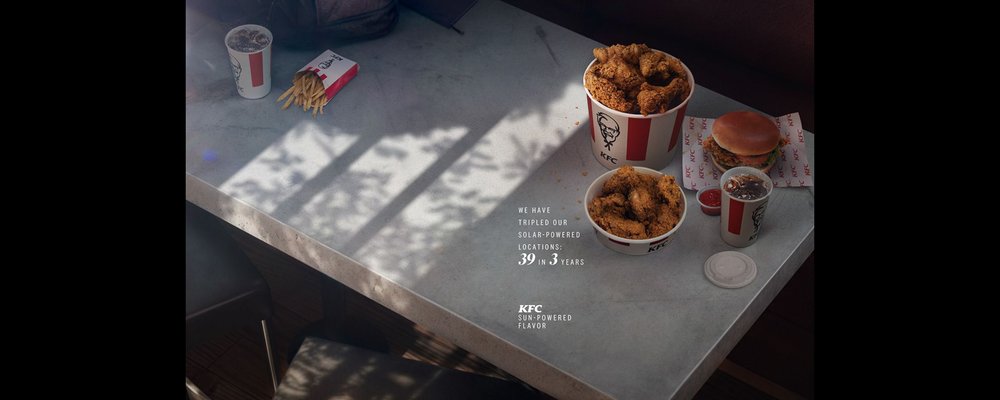 KFC Sun-Powered Flavor — campagne énergie solaire