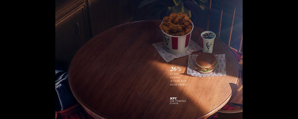KFC Sun-Powered Flavor — campagne énergie solaire 2
