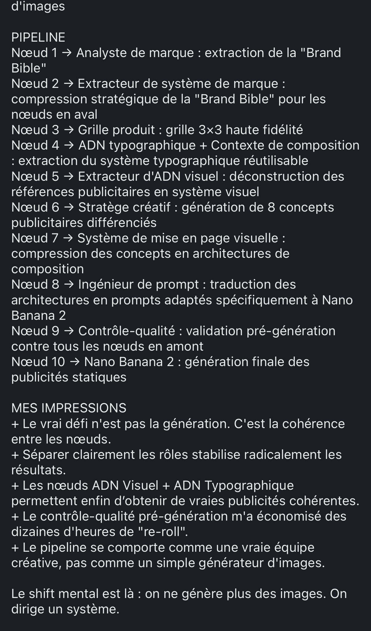 Démonstration Nano Banana 2 + FigmaWeave — publicité produit appareil photo générée à partir d'un gabarit réutilisable