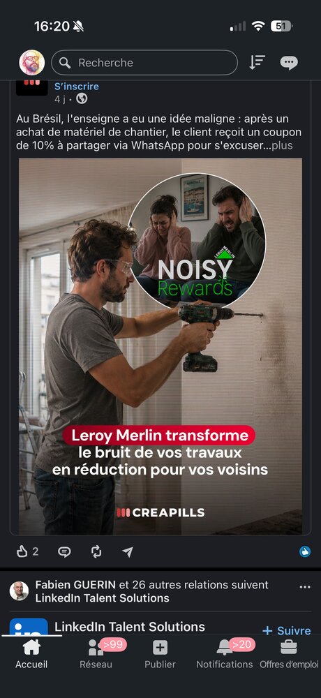 Visuel de campagne Leroy Merlin 