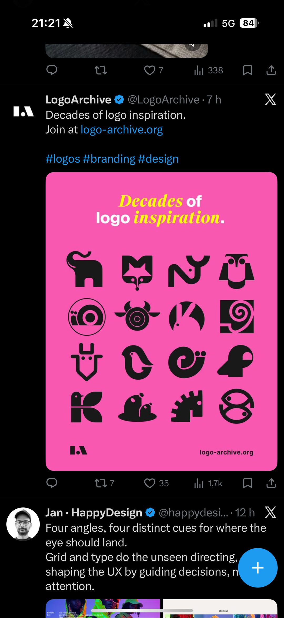 LogoArchive decades logo inspiration planche rose