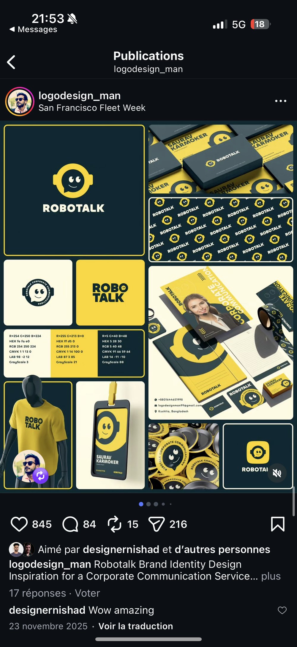 Concept branding Robotalk logodesign_man