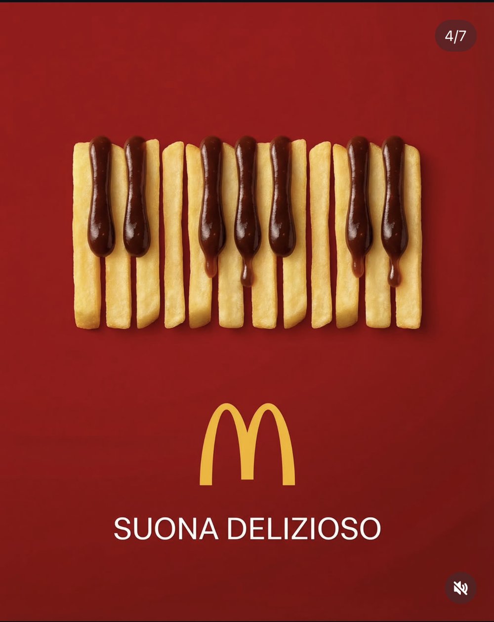 Fausse collab Spotify x McDonald's — touches de piano en frites
