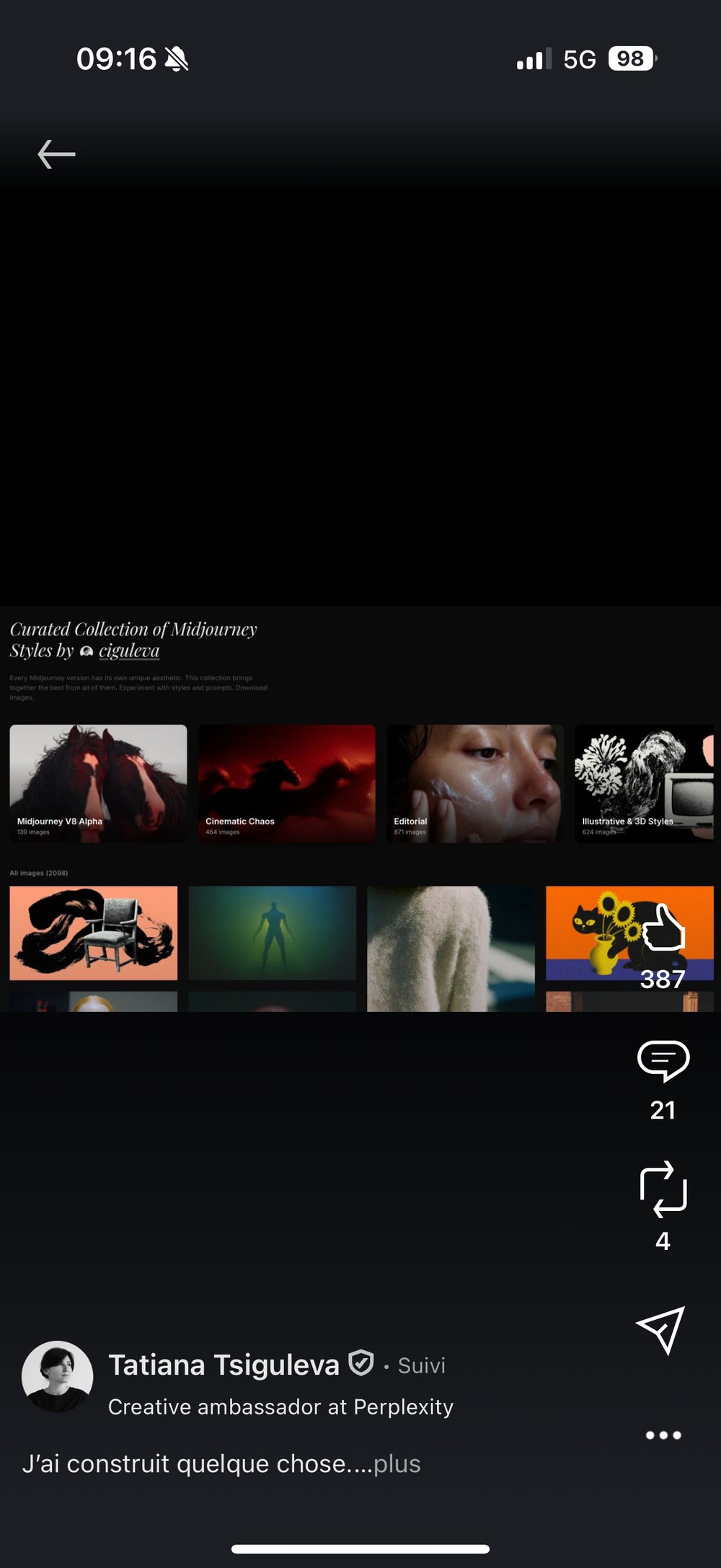 mjpro ai bibliotheque styles Midjourney par version