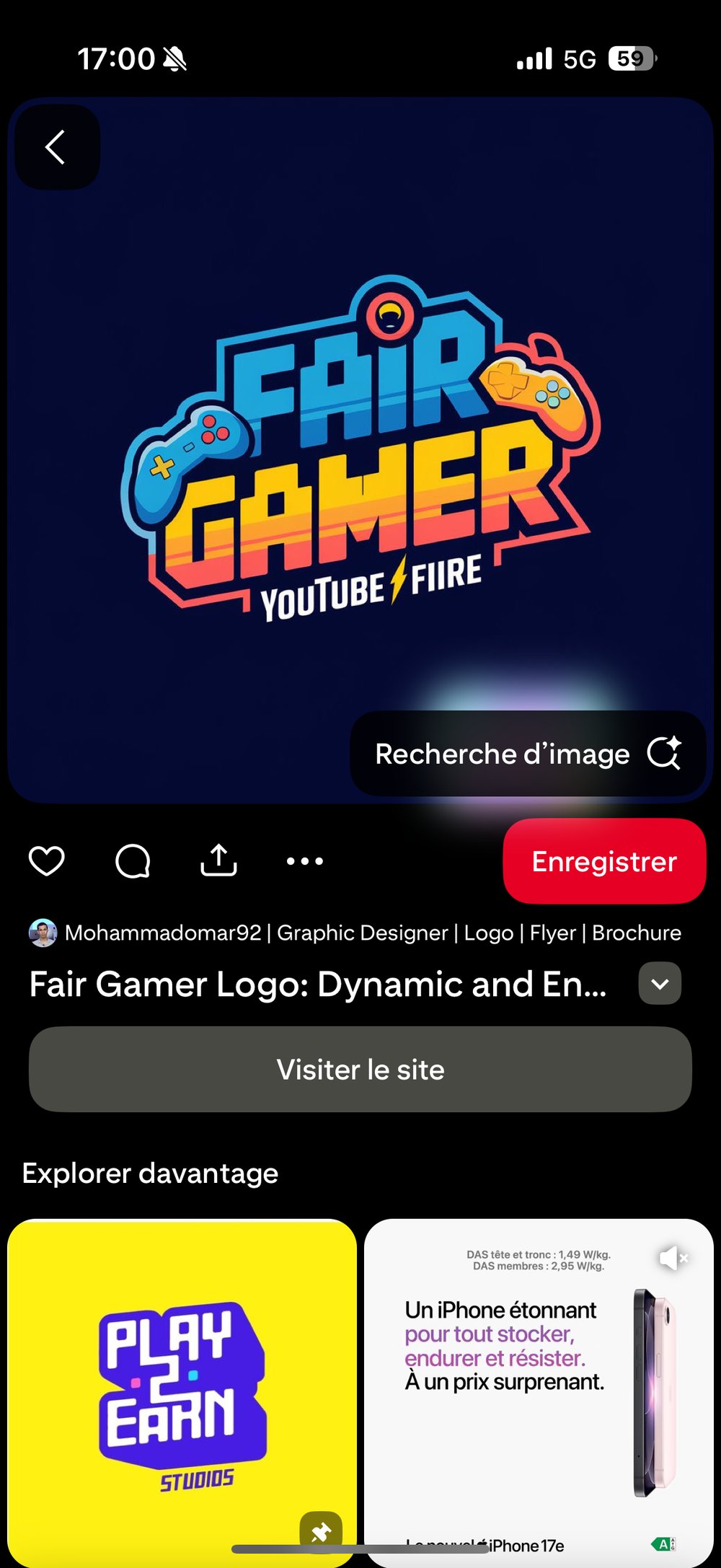 Logo Fair Gamer gaming retro arcade colore
