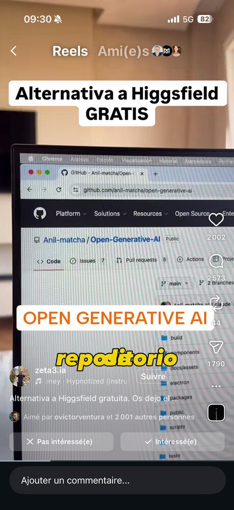 Dépôt GitHub Open-Generative-AI