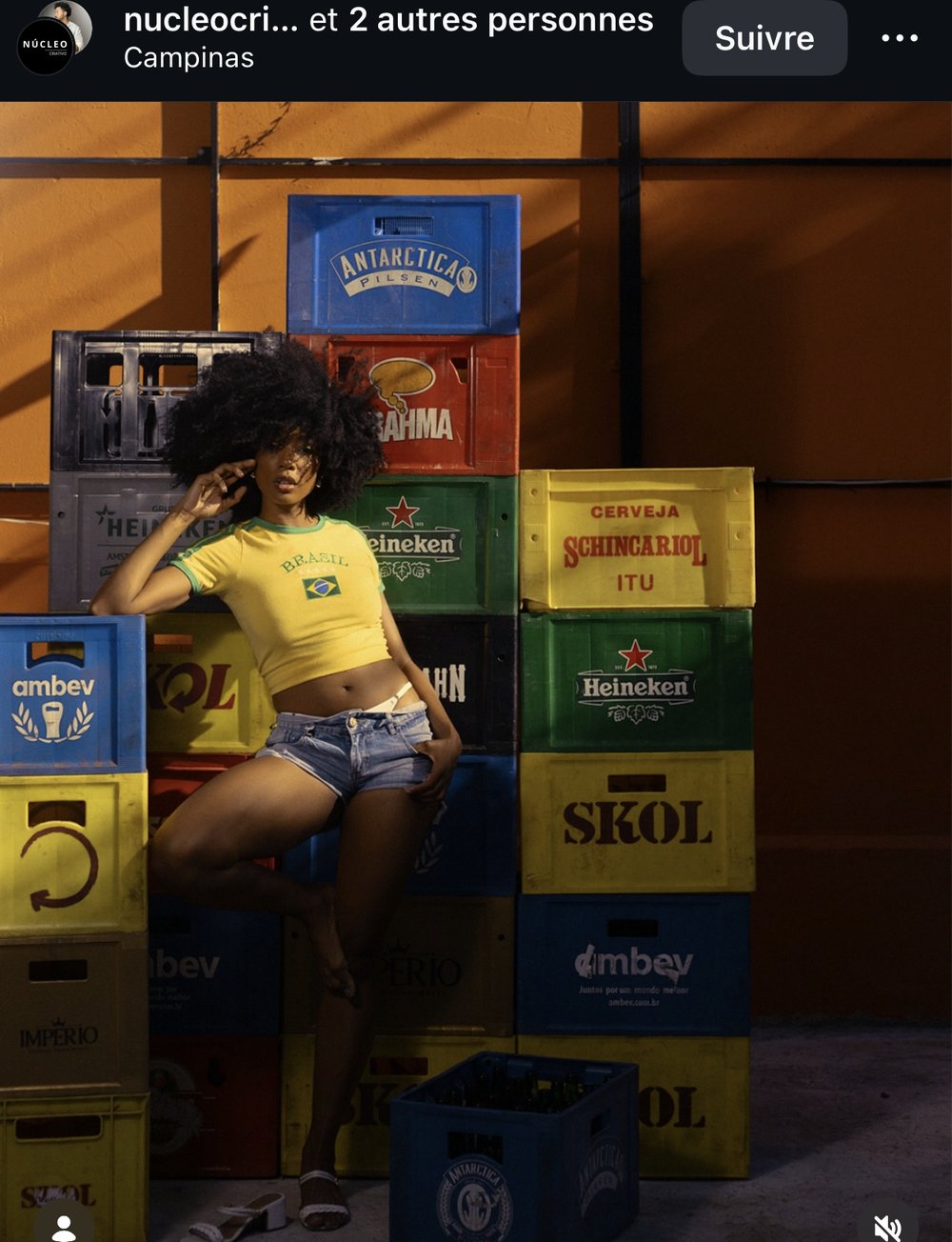 Set crates de bière