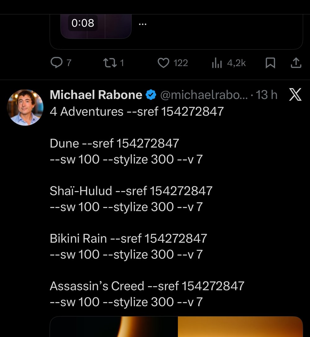 4 Adventures sref 154272847 Michael Rabone Dune Blade Runner