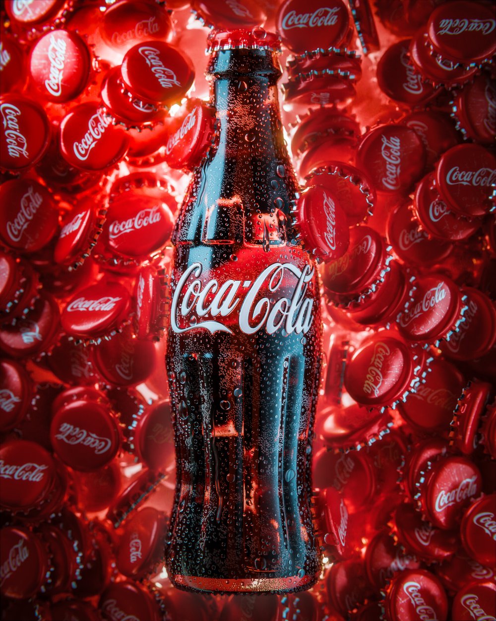 Packshots studio — Coca-Cola et Jack Daniel's, éclairage dramatique 4
