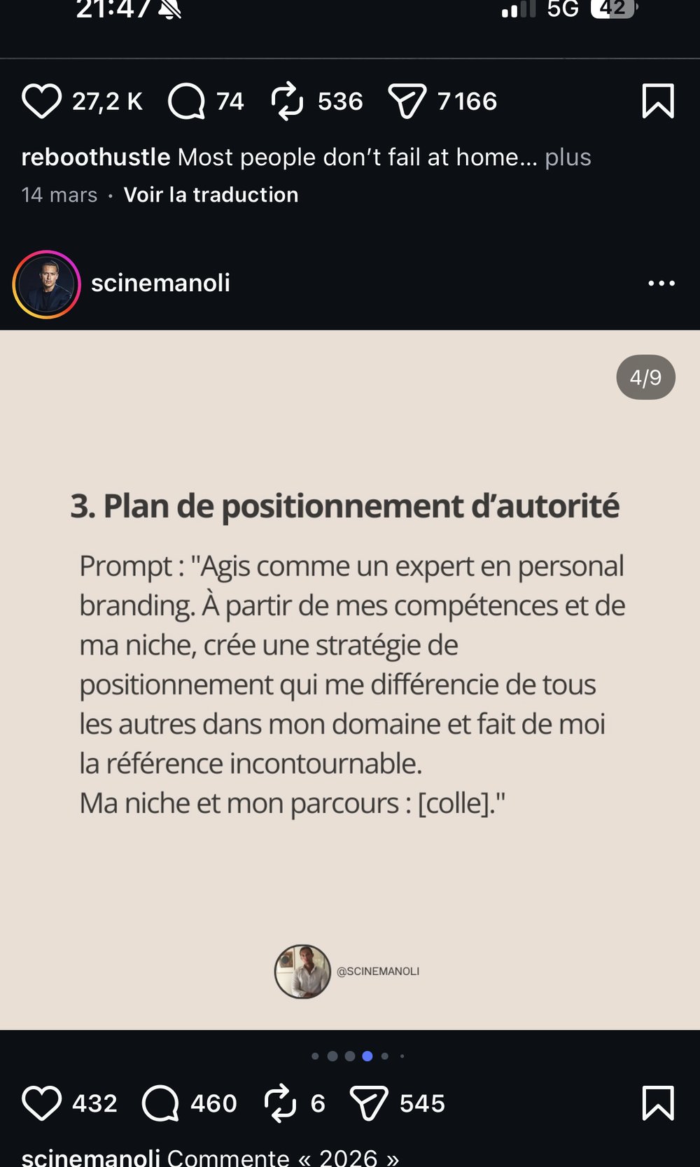 Prompt 3 — Plan de positionnement d'autorité