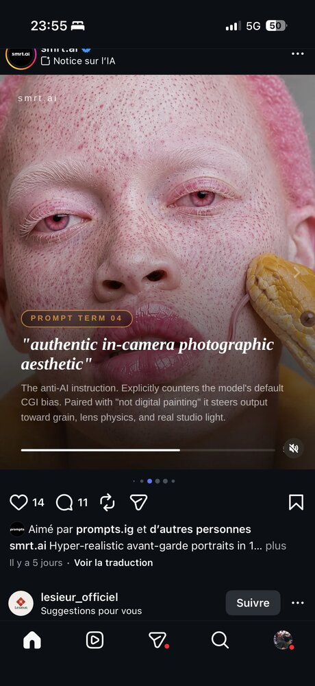 Terme de prompt 04 : « authentic in-camera photographic aesthetic »
