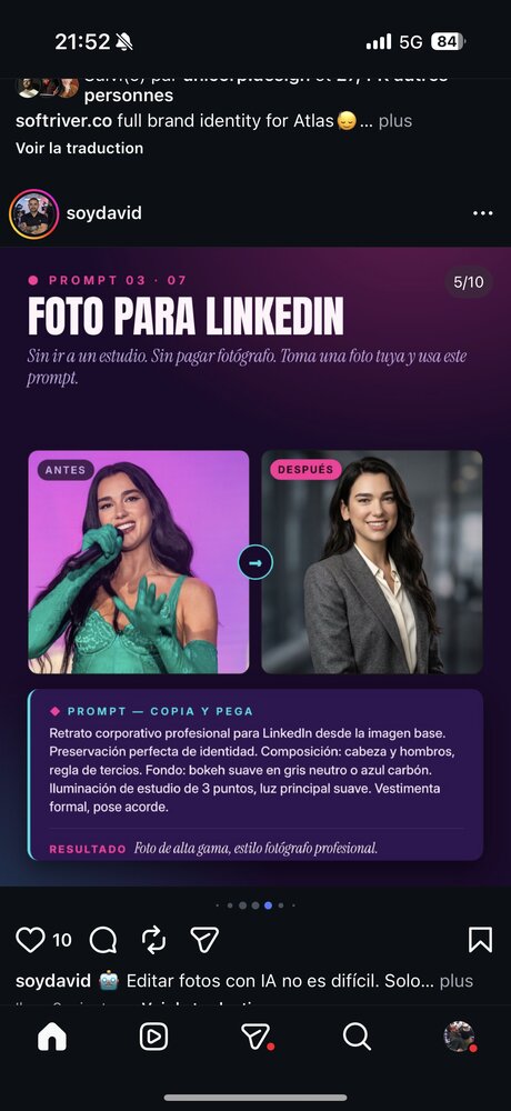 Prompt 3 — photo pour LinkedIn
