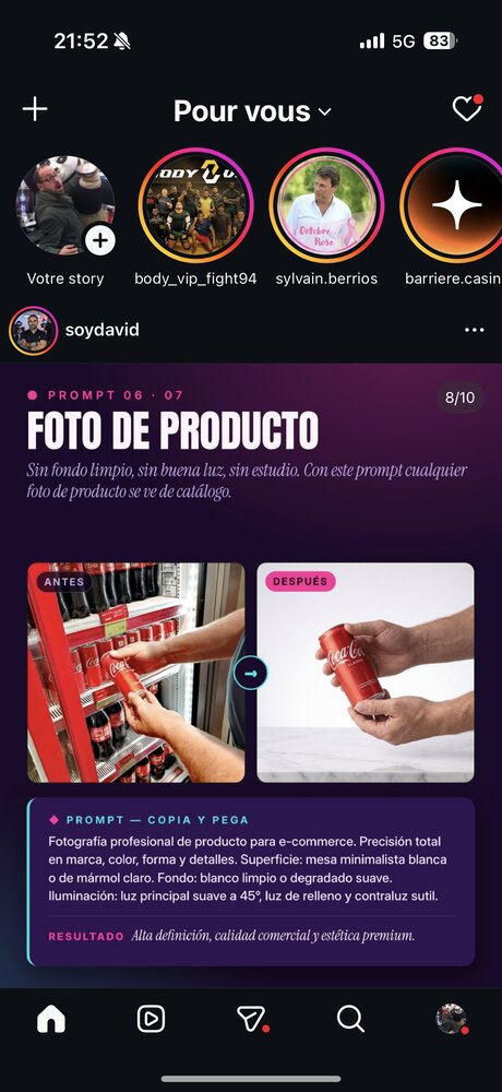 Prompt 6 — photo de produit catalogue