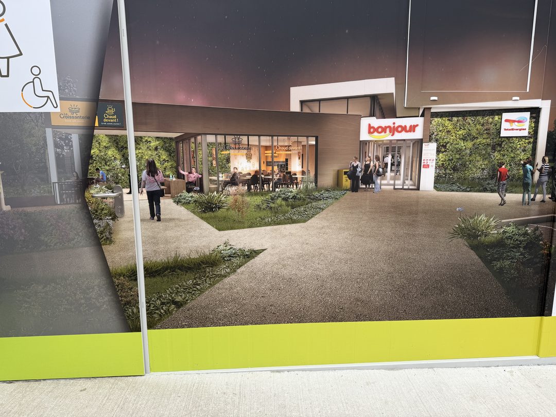 Rendu 3D concept boutique bonjour TotalEnergies vue 1
