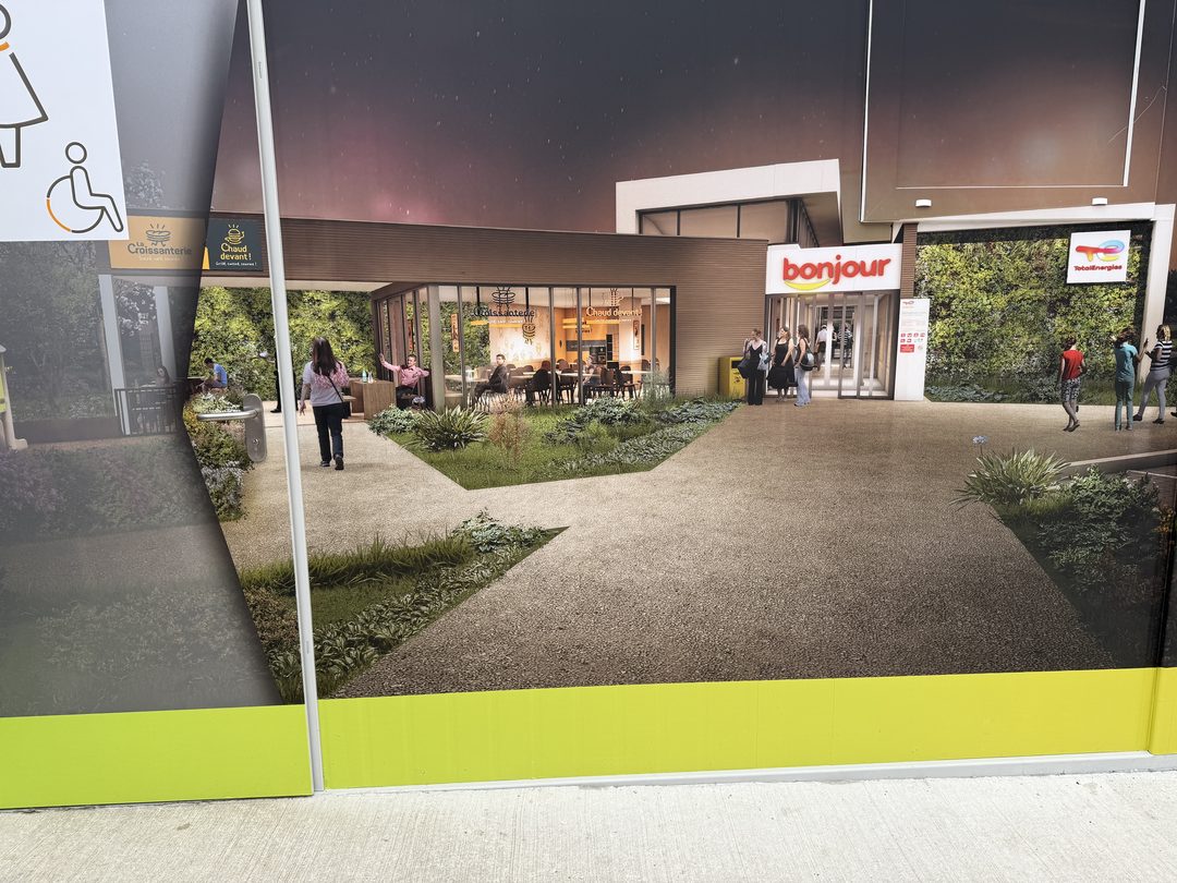 Rendu 3D concept boutique bonjour TotalEnergies vue 2