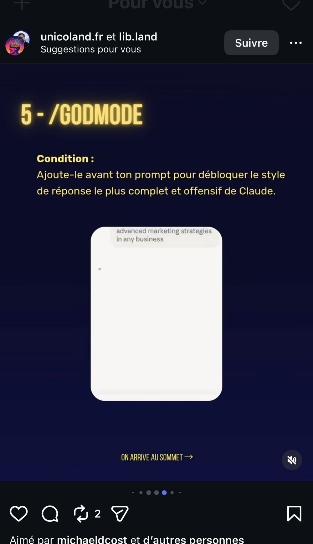 5 - /GODMODE — style de réponse le plus complet et direct