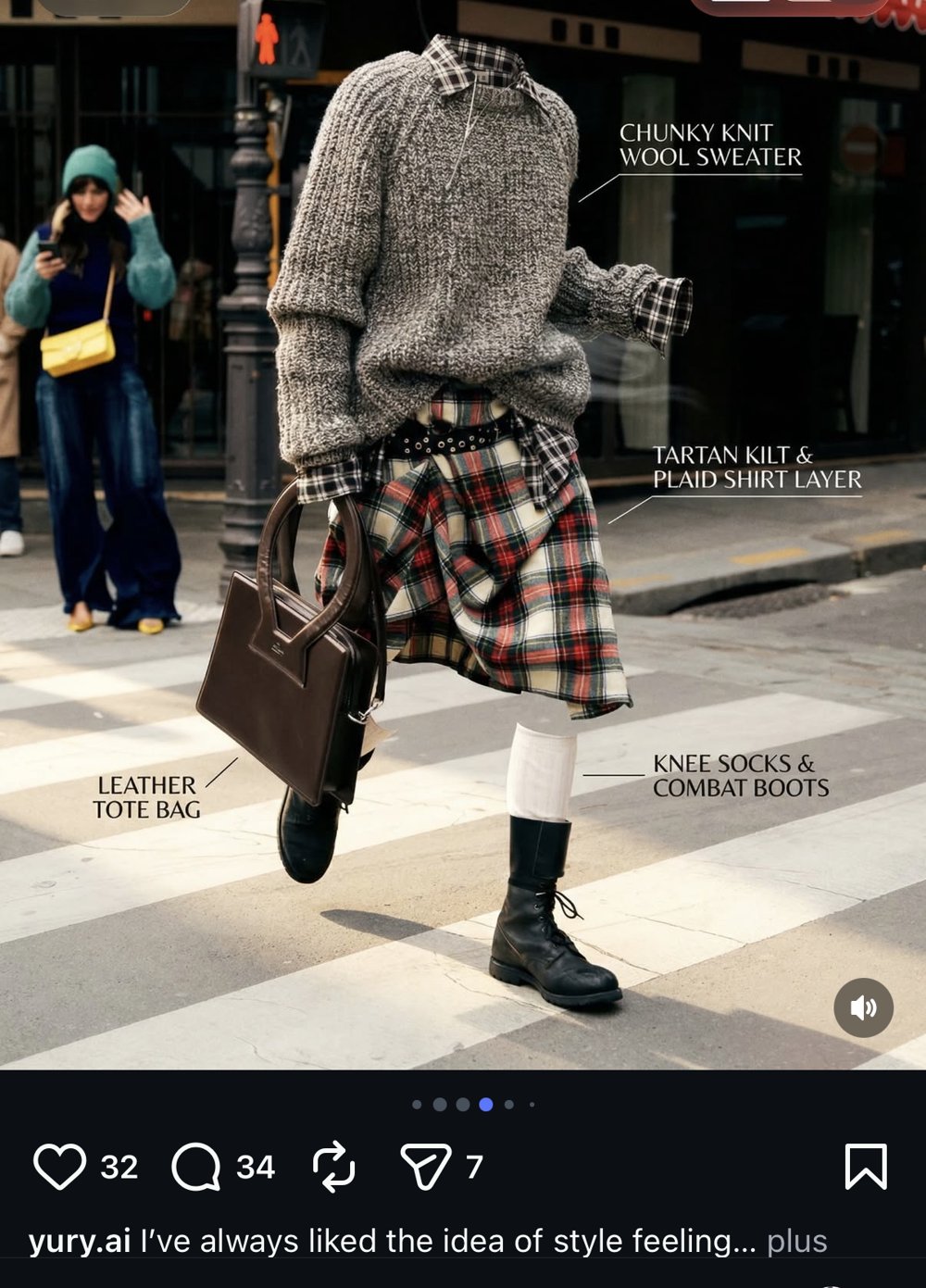 yury.ai — declinaison street style