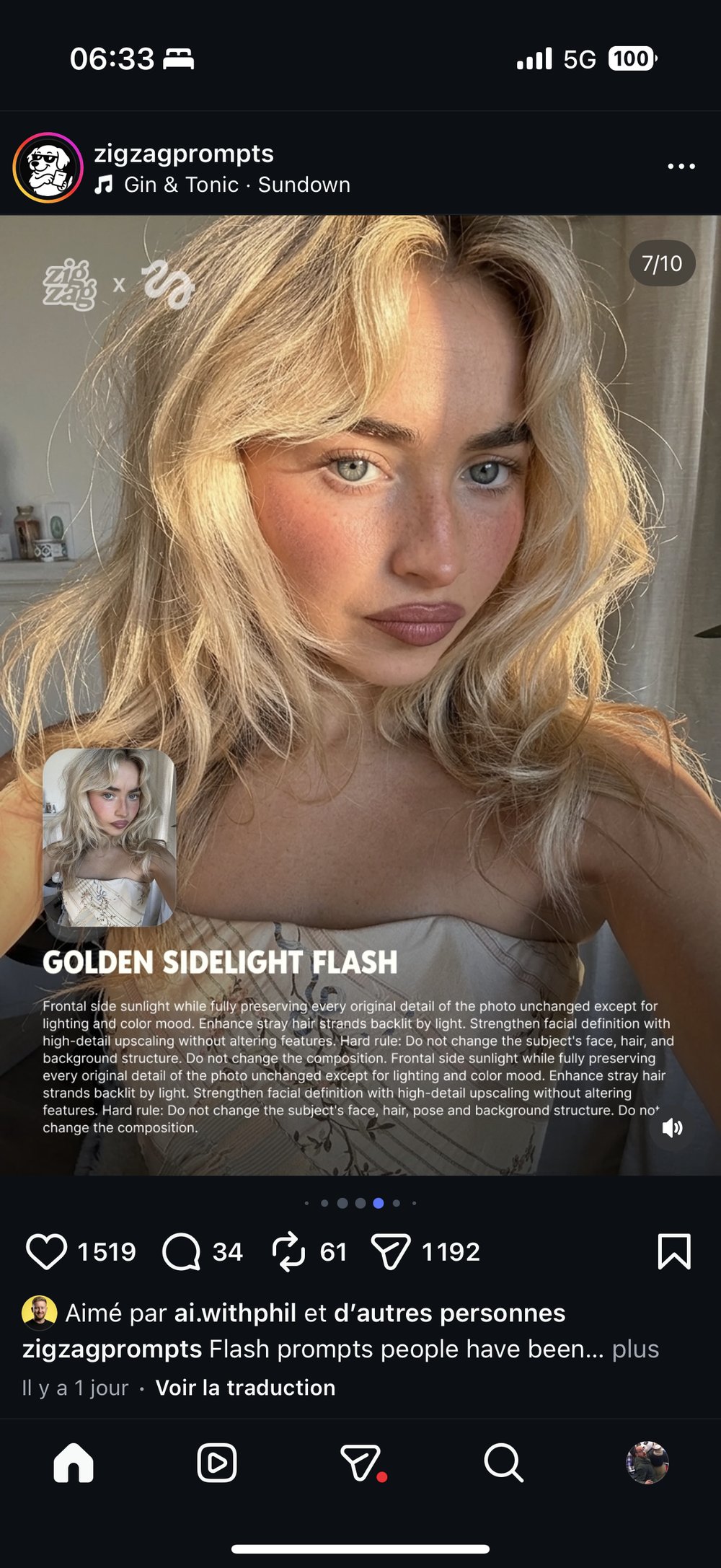 Flash paparazzi portrait nocturne