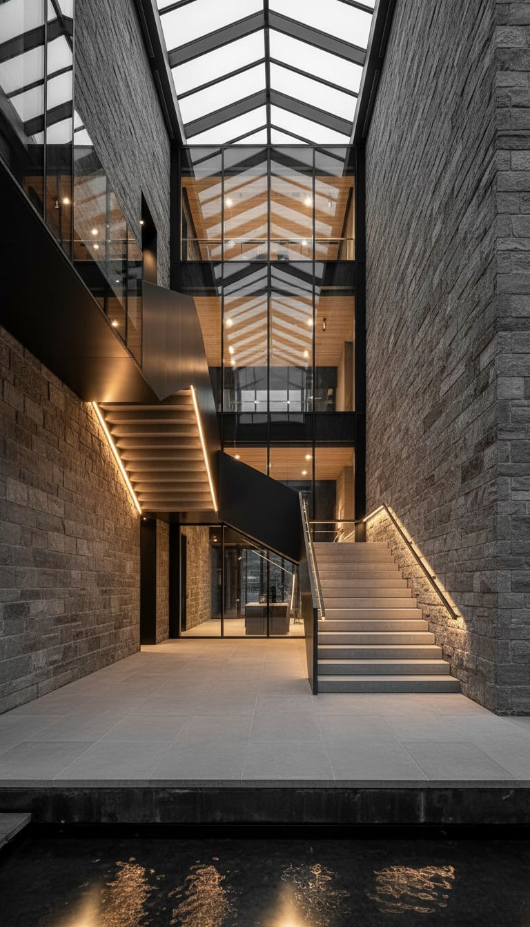 Glass Museum Glow — architectu