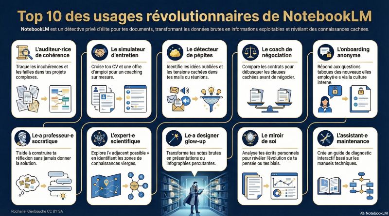 NotebookLM comme « enquêteur »