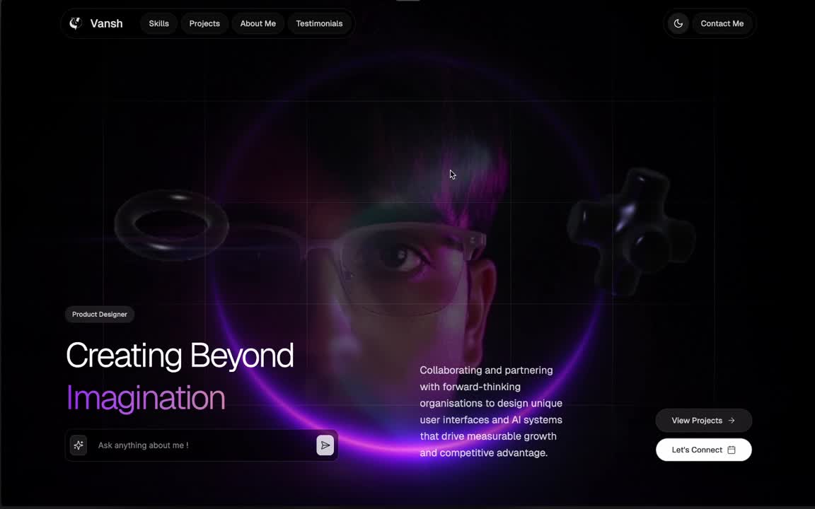 Site portfolio + chatbots RAG