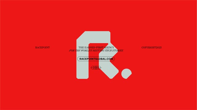Racepoint Global — identité visuelle